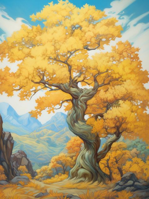 Golden Maple - Painting by numbers shop