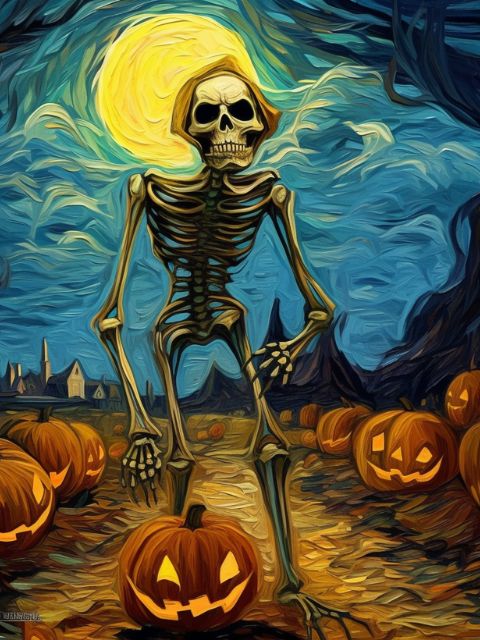 Halloween - Painting by numbers shop