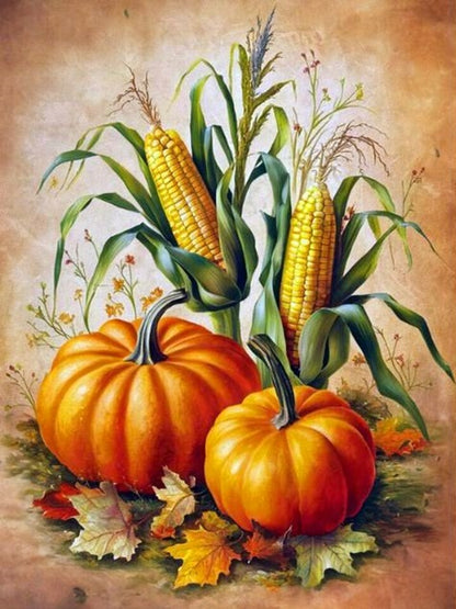 Harvest Bounty - Paint by numbers