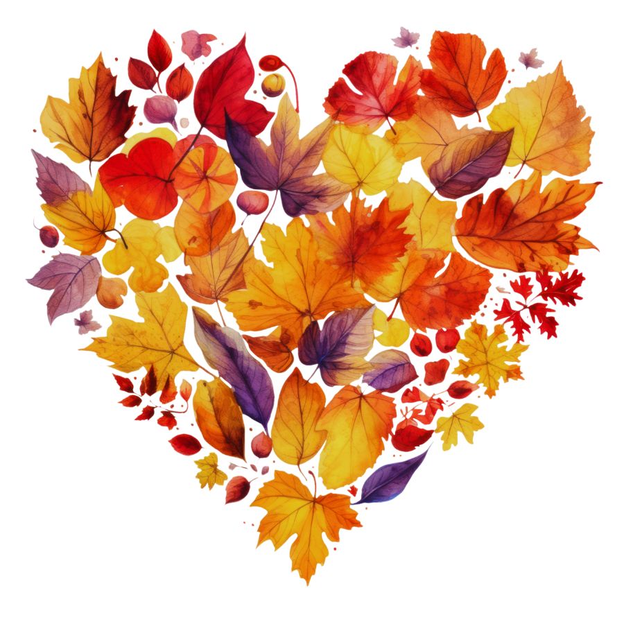 Heart of Autumn - Paint by numbers