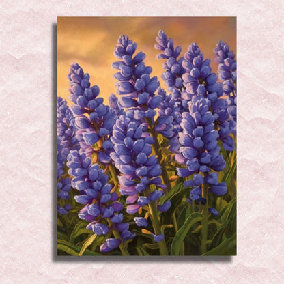 Heavenly Bluebonnet Flowers Canvas - Paint by numbers