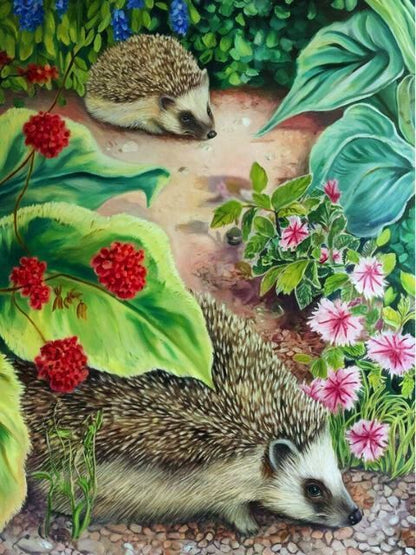 Hedgehog - Paint by numbers