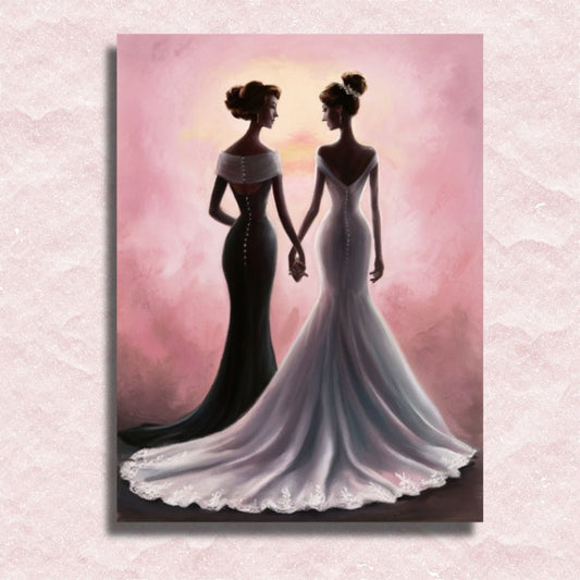 Her Daughter Got Married Canvas - Painting by numbers shop