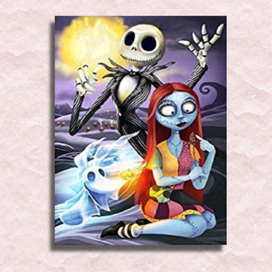 Immortal Love Canvas - Paint by numbers