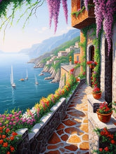 Laden Sie das Bild in den Galerie-Viewer, Italian Coast Paint by Numbers