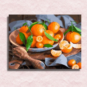Juicy Oranges Canvas - Painting by numbers shop