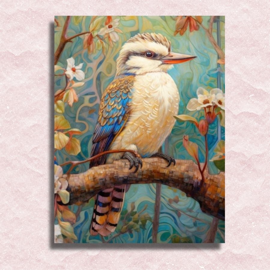 Kookaburra Canvas - Paint by numbers