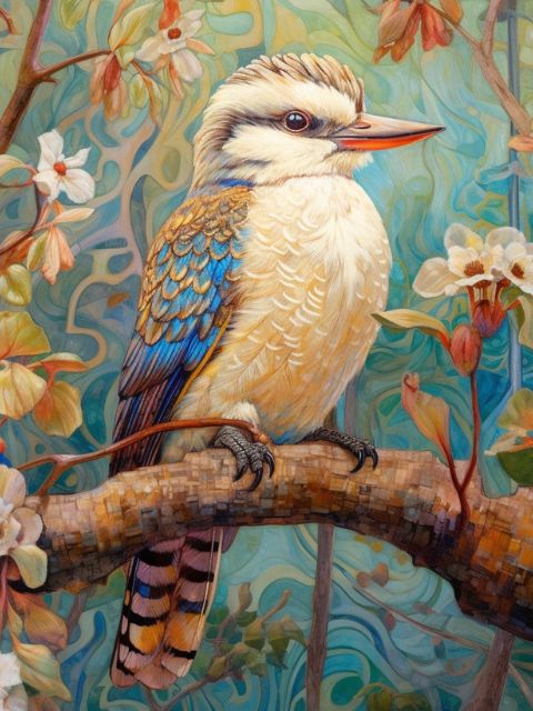 Kookaburra - Painting by numbers shop