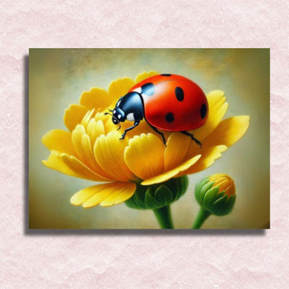 Ladybug Canvas - Paint by numbers