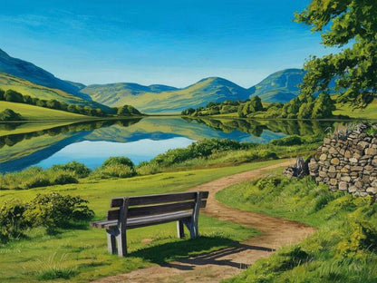 Lake District - Paint by numbers