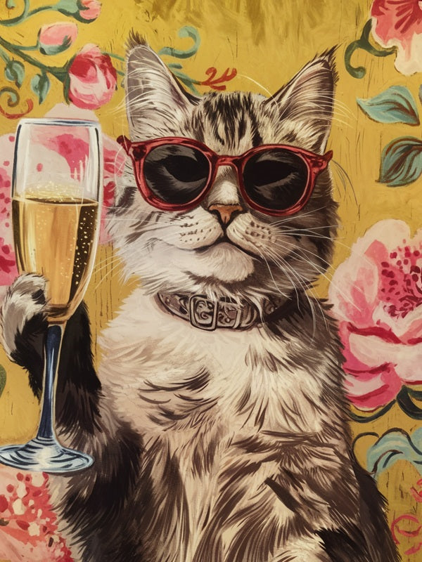 Life is Perfect with Cats - Paint by numbers