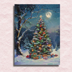Magic Christmas Canvas - Winkel op nummer schilderen