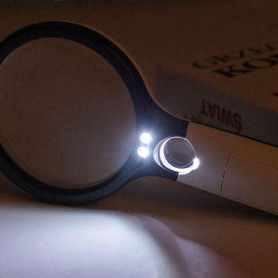 Magnifying Glass with LED - Painting by numbers shop