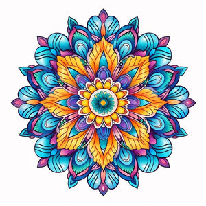 Mandala III - Schilderen op nummer winkel