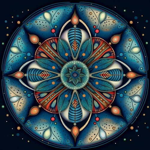 Mandala VII - Painting by numbers shop