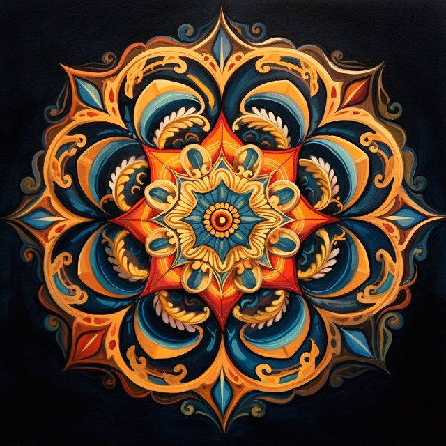 Mandala VI - Painting by numbers shop