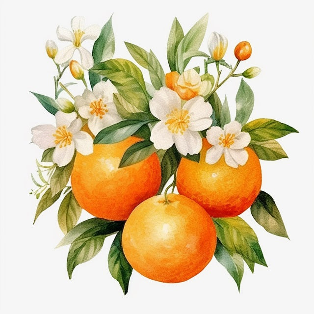 Mini Oranges Paint by numbers