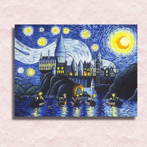 Miracle Castle Canvas - Painting by numbers shop