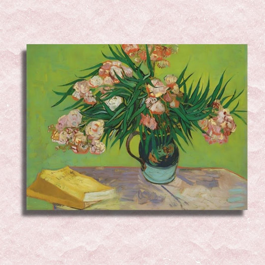 Van Gogh - Oleanders Canvas - Schilderij op nummer winkel