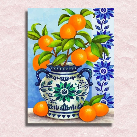 Oranges Canvas - Paint by numbers