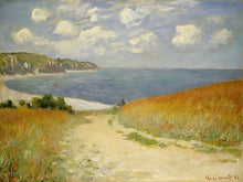 Laad de afbeelding in de galerijviewer, Claude Monet - Path in the Wheat at Pourville - Paint by numbers