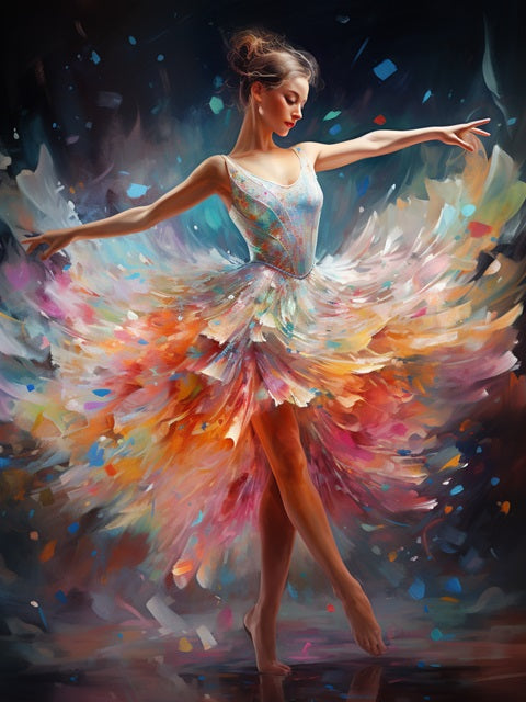 Poetic Ballet - Painting by numbers shop