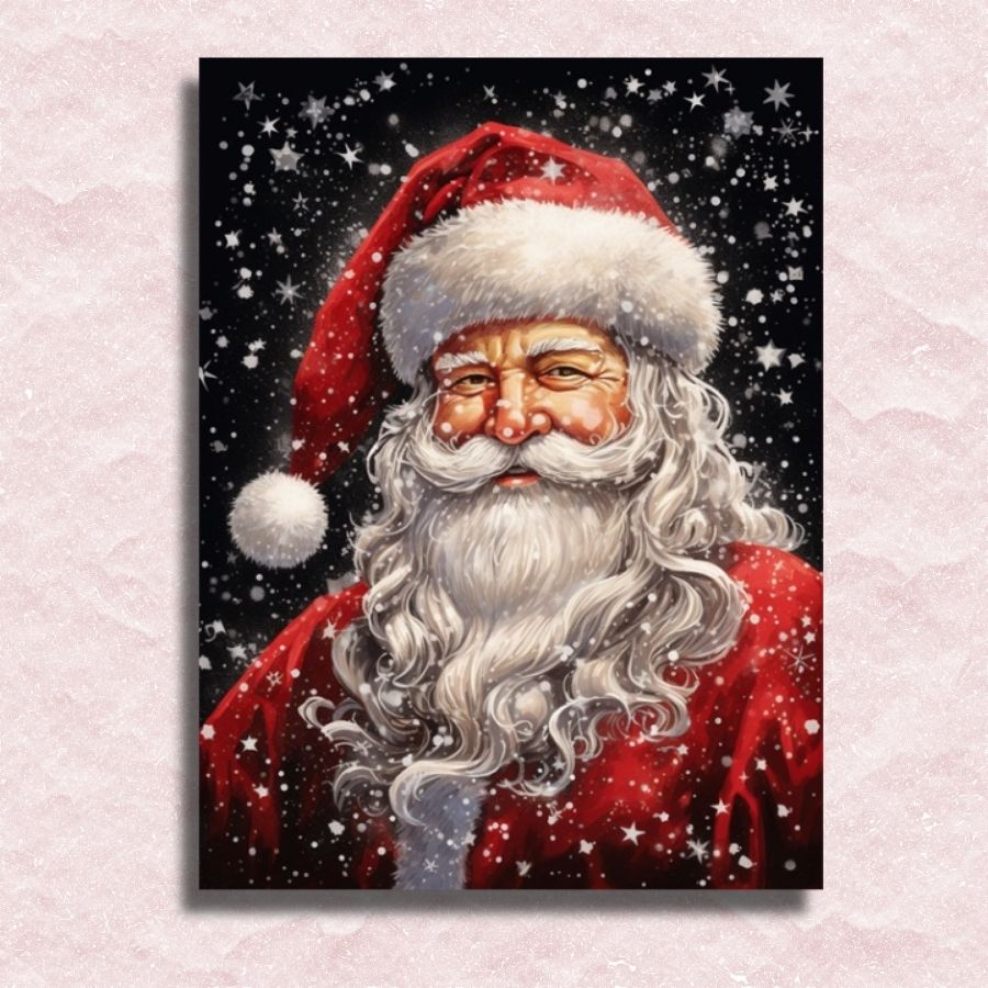 Festive Santa Magic Canvas - Paint by numbers