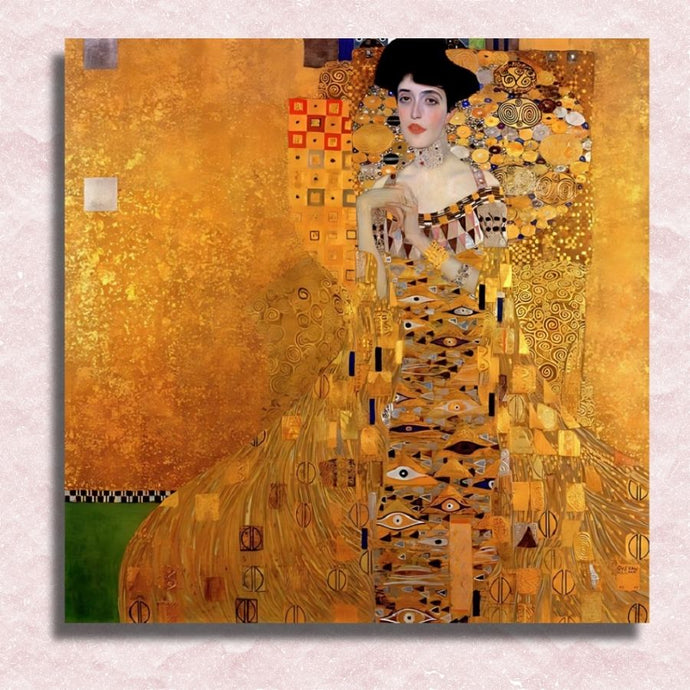 Gustav Klimt - Portrait of Adele Bloch Bauer Canvas - Painting by numbers shop