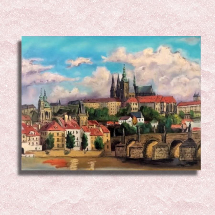 Prague Canvas - Paint by numbers