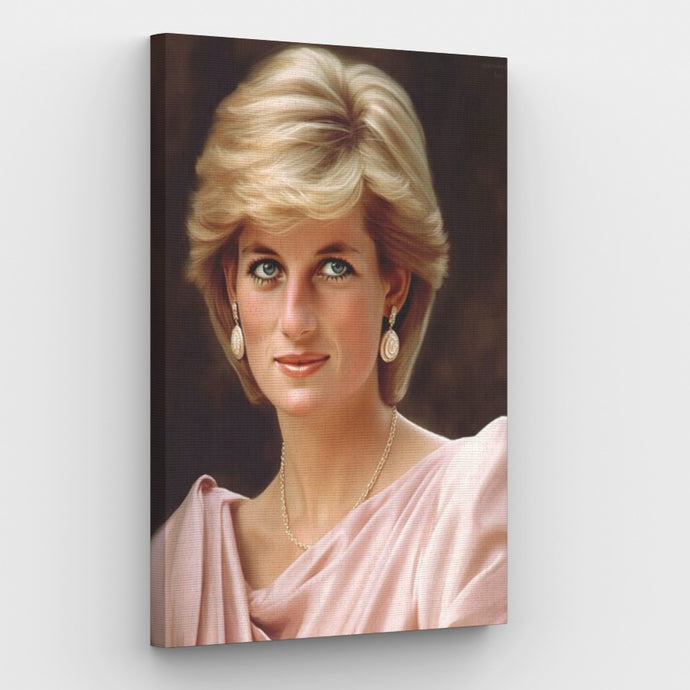 Princess Diana Canvas - Painting by numbers shop