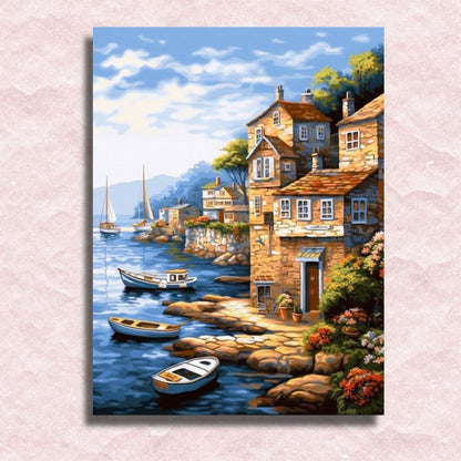 Quiet Seaside Canvas - Painting by numbers shop