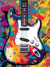 Laad de afbeelding in de Gallery-viewer, Rock Guitar Paint op nummer