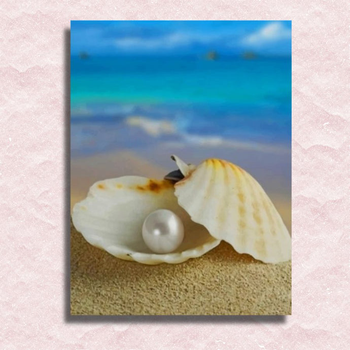 Sea Pearl Canvas - Painting by numbers shop