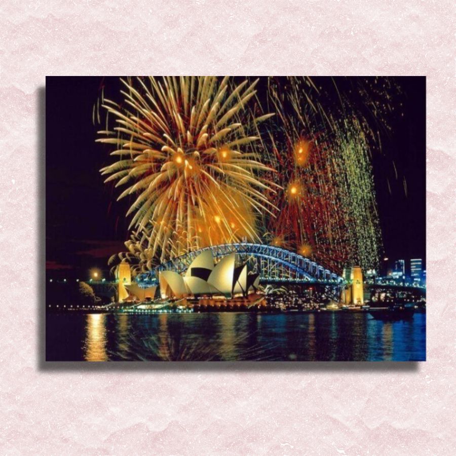Sydney Opera House Canvas - Painting by numbers shop