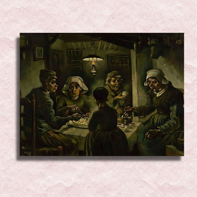Van Gogh - The Potato Eaters Canvas - Paint by numbers