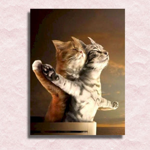 Titanic Cats Canvas - Painting by numbers shop