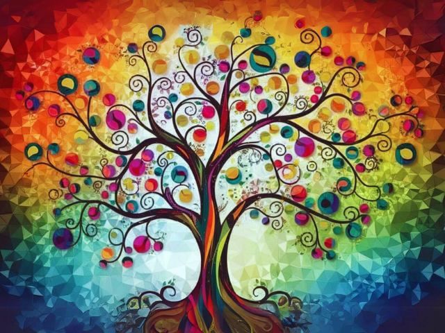 Tree of Life Artwork - Paint by numbers