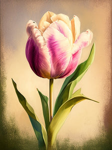 Tulip in Motion Paint by Numbers