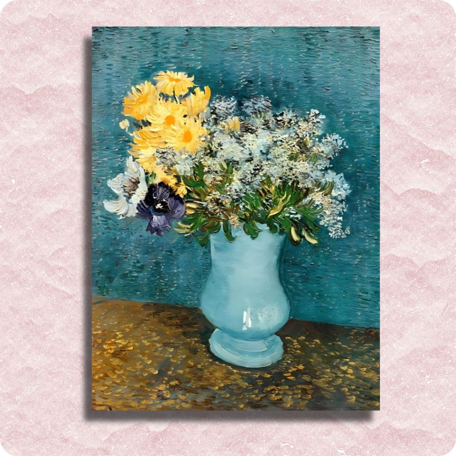 Van Gogh - Vase with Lilacs - Paint by numbers