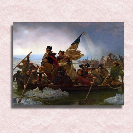 Emanuel Leutze - Washington Crossing the Delaware Canvas - Painting by numbers shop