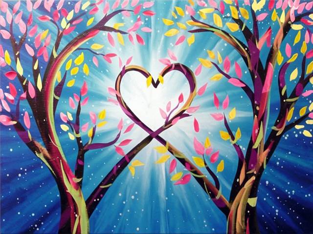 Where Trees Speak of Love - Paint by numberes