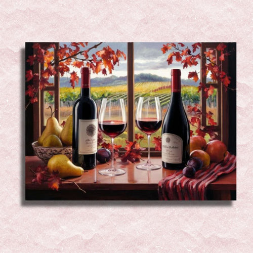 Wine Paint by Numbers Paint by Numbers Canvas