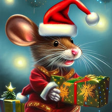 Laden Sie das Bild in den Galerie-Viewer, Christmas Mouse Paint by Numbers