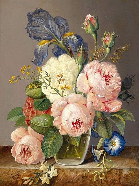 Peony Still Life - Painting by numbers shop