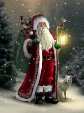 Laad afbeelding in Gallery viewer, Santa Claus Comes Again Paint by Numbers