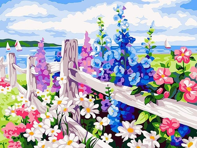 All Kinds of Field Flowers - Painting by numbers shop