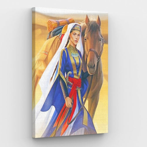 Arabian Woman - Painting by numbers shop