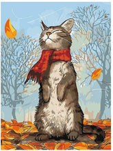 Laden Sie das Bild in den Galerie-Viewer, Autumn Kitty - Malen-nach-Zahlen-Shop