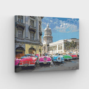 Central Park Cuba Canvas - Painting by numbers shop