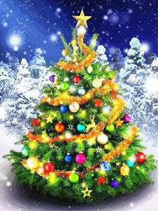 Kerstverlichting - Schilderen op nummer winkel